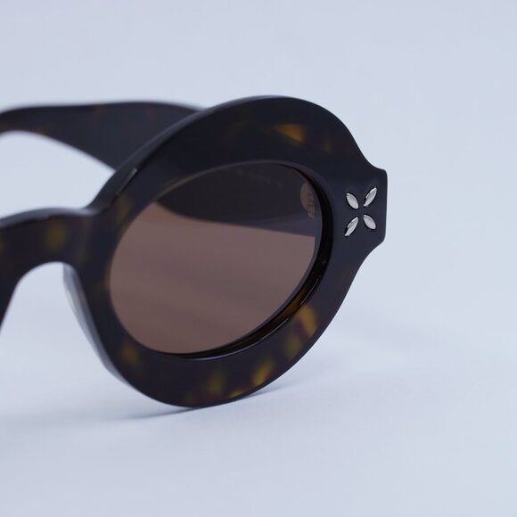 ?️ New Azzedine Alaïa AA0059S 003 Sunglasses - Havana Frame, Brown Lenses main image 10